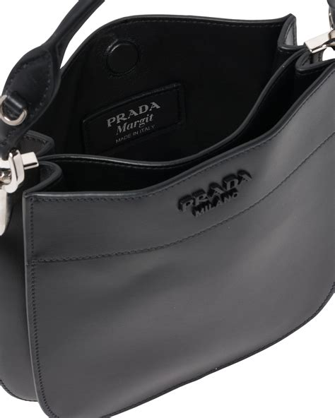 prada tasche margit|Small Leather Prada Margit bag.